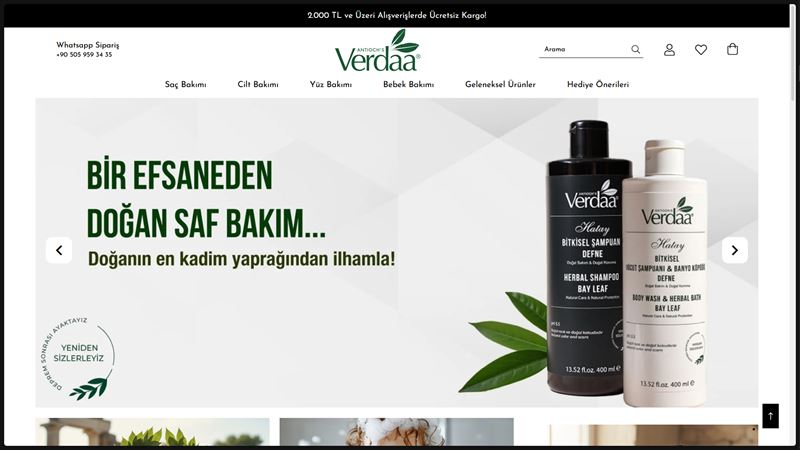Verdaa web sitesi